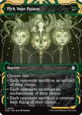 Magic: The Gathering - Secrets of Strixhaven: Mystical Archive - Pick Your Poison  - 55 - Foil