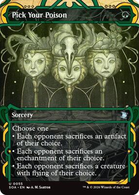 Magic: The Gathering - Secrets of Strixhaven: Mystical Archive - Pick Your Poison - Uncommon - Foil