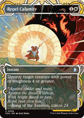 Magic: The Gathering - Secrets of Strixhaven: Mystical Archive - Repel Calamity - Uncommon - Normal