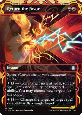 Magic: The Gathering - Secrets of Strixhaven: Mystical Archive - Return the Favor - Uncommon - Normal