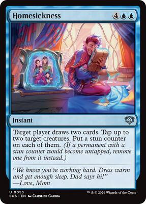 Magic: The Gathering - Secrets of Strixhaven - Homesickness - Uncommon - Normal