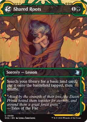 Magic: The Gathering - Secrets of Strixhaven: Mystical Archive - Shared Roots - Uncommon - Normal