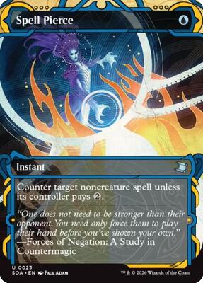Magic: The Gathering - Secrets of Strixhaven: Mystical Archive - Spell Pierce - Uncommon - Normal
