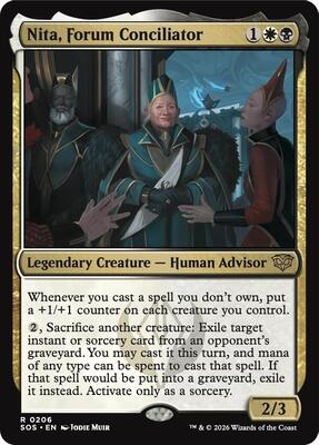 Magic: The Gathering - Secrets of Strixhaven - Nita, Forum Conciliator - Rare - Normal