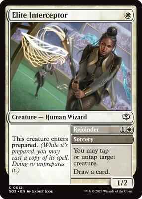 Magic: The Gathering - Secrets of Strixhaven - Elite Interceptor  - 12 - Normal