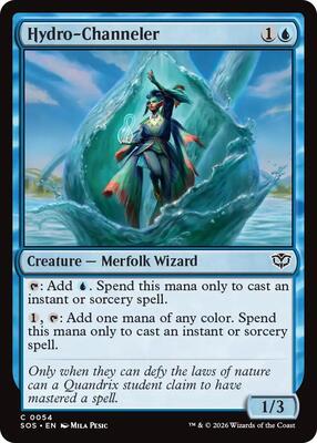 Magic: The Gathering - Secrets of Strixhaven - Hydro-Channeler - Common - Normal