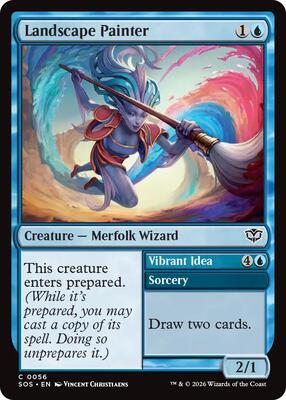 Magic: The Gathering - Secrets of Strixhaven - Landscape Painter - Common - Normal