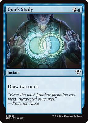 Magic: The Gathering - Secrets of Strixhaven - Quick Study - Common - Normal