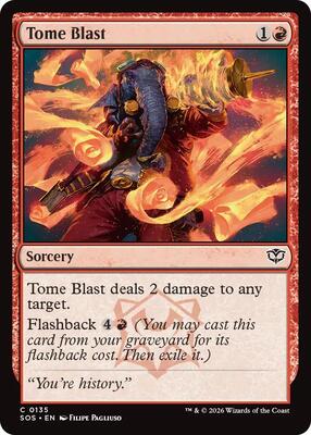 Magic: The Gathering - Secrets of Strixhaven - Tome Blast - Common - Normal