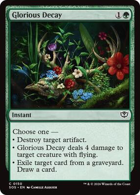 Magic: The Gathering - Secrets of Strixhaven - Glorious Decay - Common - Normal