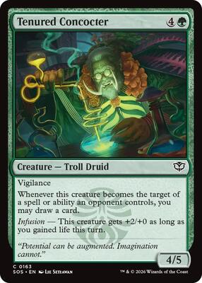 Magic: The Gathering - Secrets of Strixhaven - Tenured Concocter - Common - Normal