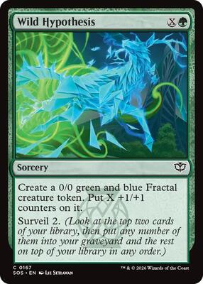 Magic: The Gathering - Secrets of Strixhaven - Wild Hypothesis - Common - Normal
