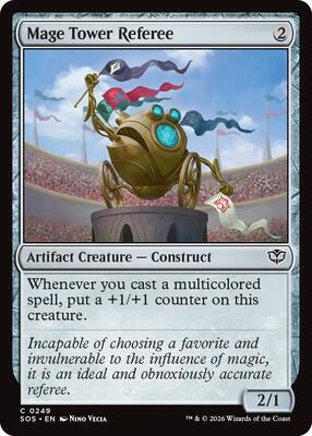 Magic: The Gathering - Secrets of Strixhaven - Mage Tower Referee - Common - Normal