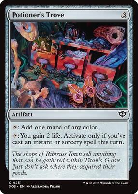 Magic: The Gathering - Secrets of Strixhaven - Potioner's Trove - Common - Normal