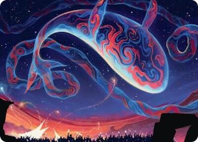 Magic: The Gathering - Art Series: Secrets of Strixhaven - Spectacular Skywhale Art Card - Special - Normal