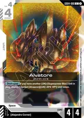 Gundam Card Game - Phantom Aria - Alvatore - C – GD04-080 - Normal