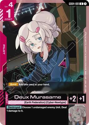 Gundam Card Game - Phantom Aria - Deux Murasame - UC – GD04-091 - Normal