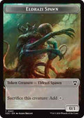 Magic: The Gathering - Commander: Secrets of Strixhaven - Eldrazi Spawn // Worm Double-Sided Token - Token – 1 // 26 - Foil