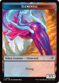 Magic: The Gathering - Secrets of Strixhaven - Elemental (0002) // Treasure Double-Sided Token - Token - Normal