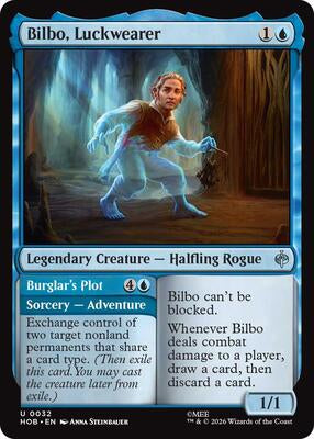 Magic: The Gathering - The Hobbit - Bilbo, Luckwearer - Uncommon - Foil