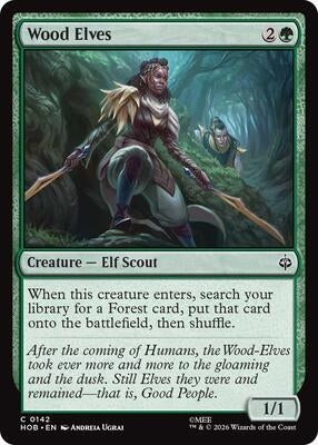 Magic: The Gathering - The Hobbit - Wood Elves - Common - Normal