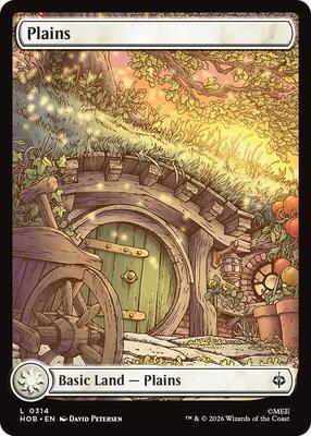 Magic: The Gathering - The Hobbit - Plains (0314) - Land - Normal