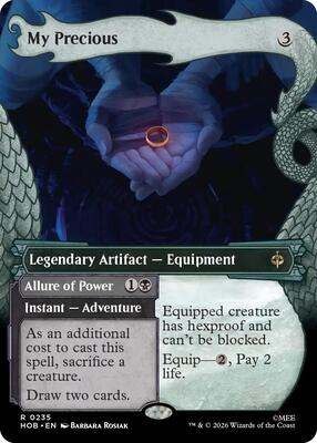 Magic: The Gathering - The Hobbit - My Precious (Showcase) - Rare - Normal