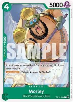 One Piece Card Game - The Time of Battle - Morley - OP16-033 - Normal