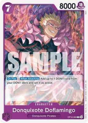 One Piece Card Game - The Time of Battle - Donquixote Doflamingo (069) - OP16-069 - Normal