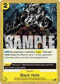 One Piece Card Game - The Time of Battle - Black Hole - OP16-117 - Normal