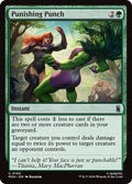 Magic: The Gathering - Marvel Super Heroes - Punishing Punch - Uncommon - Foil