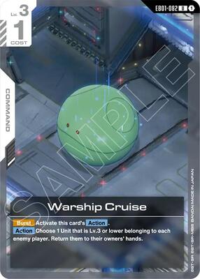 Gundam Card Game - Eternal Nexus - Warship Cruise - UC - Normal