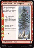Magic: The Gathering - The Hobbit - Burn, Burn, Tree and Fern - 90 - Uncommon - Foil