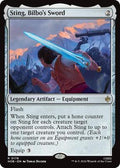 Magic: The Gathering - The Hobbit - Sting, Bilbo's Sword - Rare - Normal