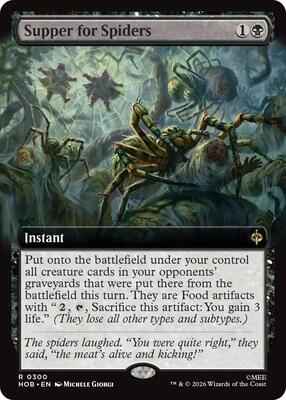 Magic: The Gathering - The Hobbit - Supper for Spiders (Extended Art) - 300 - Rare - Normal