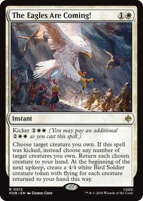Magic: The Gathering - The Hobbit - The Eagles Are Coming! - 12 - Rare - Normal