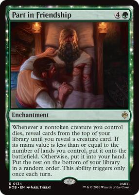 Magic: The Gathering - The Hobbit - Part in Friendship - Rare - Normal