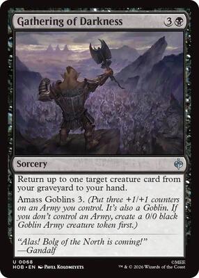 Magic: The Gathering - The Hobbit - Gathering of Darkness - Uncommon - Normal