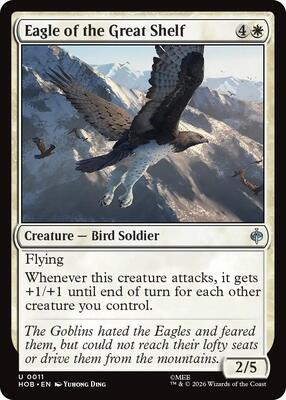 Magic: The Gathering - The Hobbit - Eagle of the Great Shelf - Uncommon - Normal