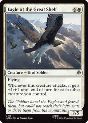 Magic: The Gathering - The Hobbit - Eagle of the Great Shelf - 11 - Uncommon - Normal