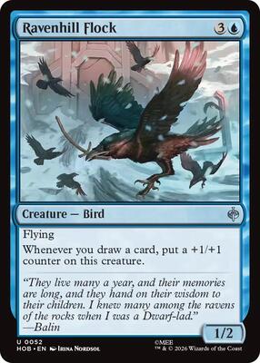 Magic: The Gathering - The Hobbit - Ravenhill Flock - Uncommon - Normal