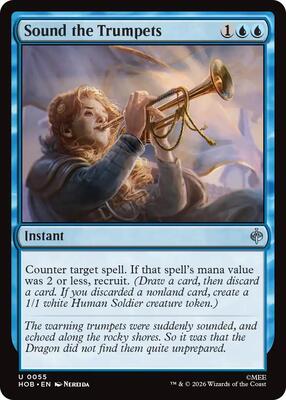 Magic: The Gathering - The Hobbit - Sound the Trumpets - Uncommon - Normal