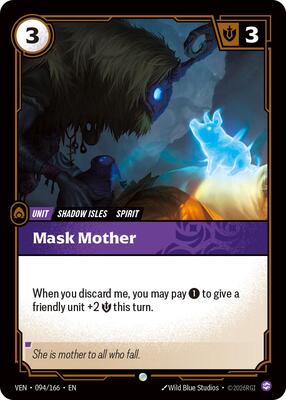 Riftbound: League of Legends Trading Card Game - Vendetta - Mask Mother - Common - Normal