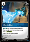 Riftbound: League of Legends Trading Card Game - Vendetta - Shock Blast - Uncommon - Normal