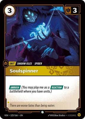 Riftbound: League of Legends Trading Card Game - Vendetta - Soulspinner - Common - Normal