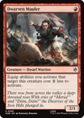 Magic: The Gathering - The Hobbit - Dwarven Mauler - Uncommon - Normal