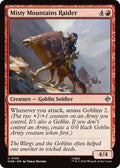 Magic: The Gathering - The Hobbit - Misty Mountains Raider - Uncommon - Normal