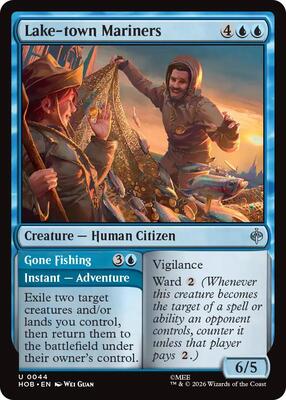 Magic: The Gathering - The Hobbit - Lake-town Mariners - Uncommon - Normal