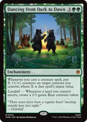 Magic: The Gathering - The Hobbit - Dancing from Dark to Dawn - Mythic - Normal