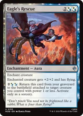 Magic: The Gathering - The Hobbit - Eagle's Rescue - Uncommon - Foil